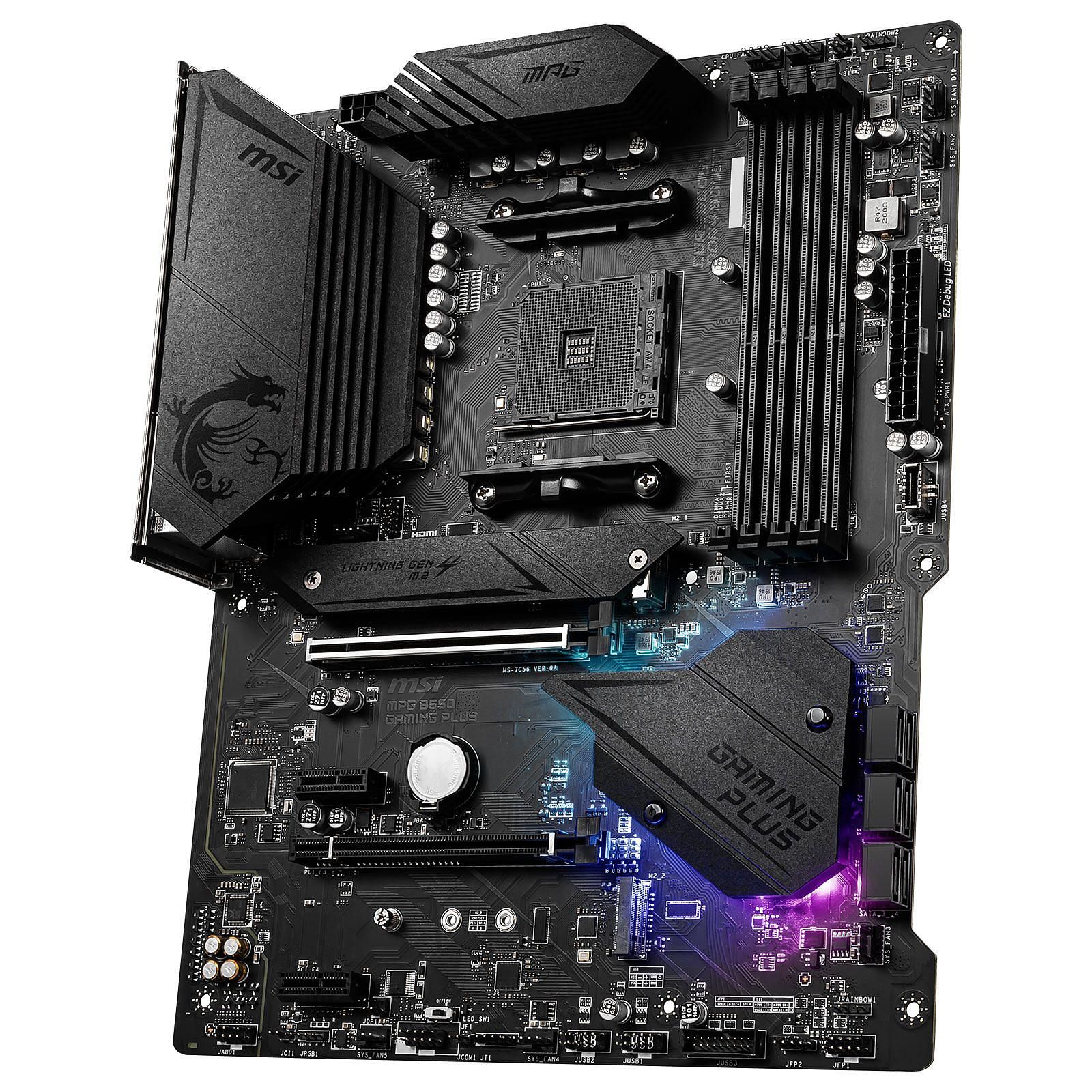 MSI MPG B550 GAMING PLUS ATX - Carte mère MSI 