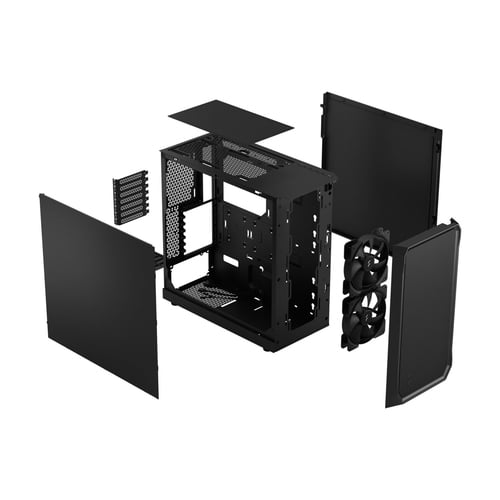 Fractal Design Focus 2 Black Solid Noir - Boîtier PC - 11