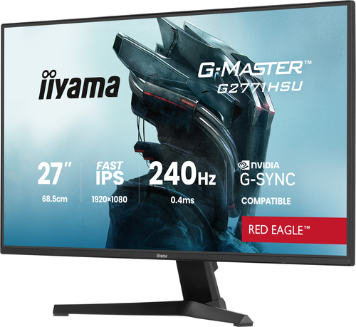Iiyama 27 pouces  G2771HSU-B1 - Ecran PC Iiyama - Cybertek.fr - 1