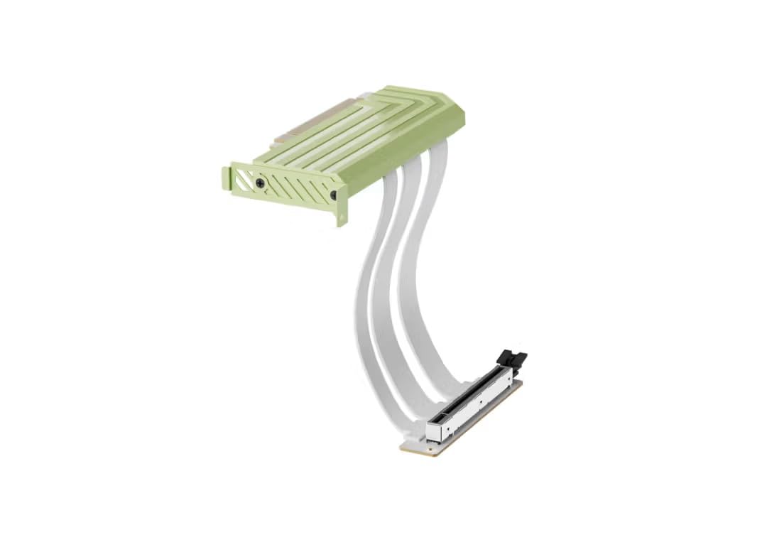 Hyte Riser PCIE 5.0 Hyper  Kabel - Matcha Milk  (ACC-HYTE-PCIE50-MM ) - Achat / Vente Accessoire carte graphique sur Cybertek.fr - 2