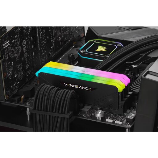 Corsair Vengeance RGB 32Go (2x16Go) DDR4 3200MHz	 - Mémoire PC Corsair sur Cybertek.fr - 3