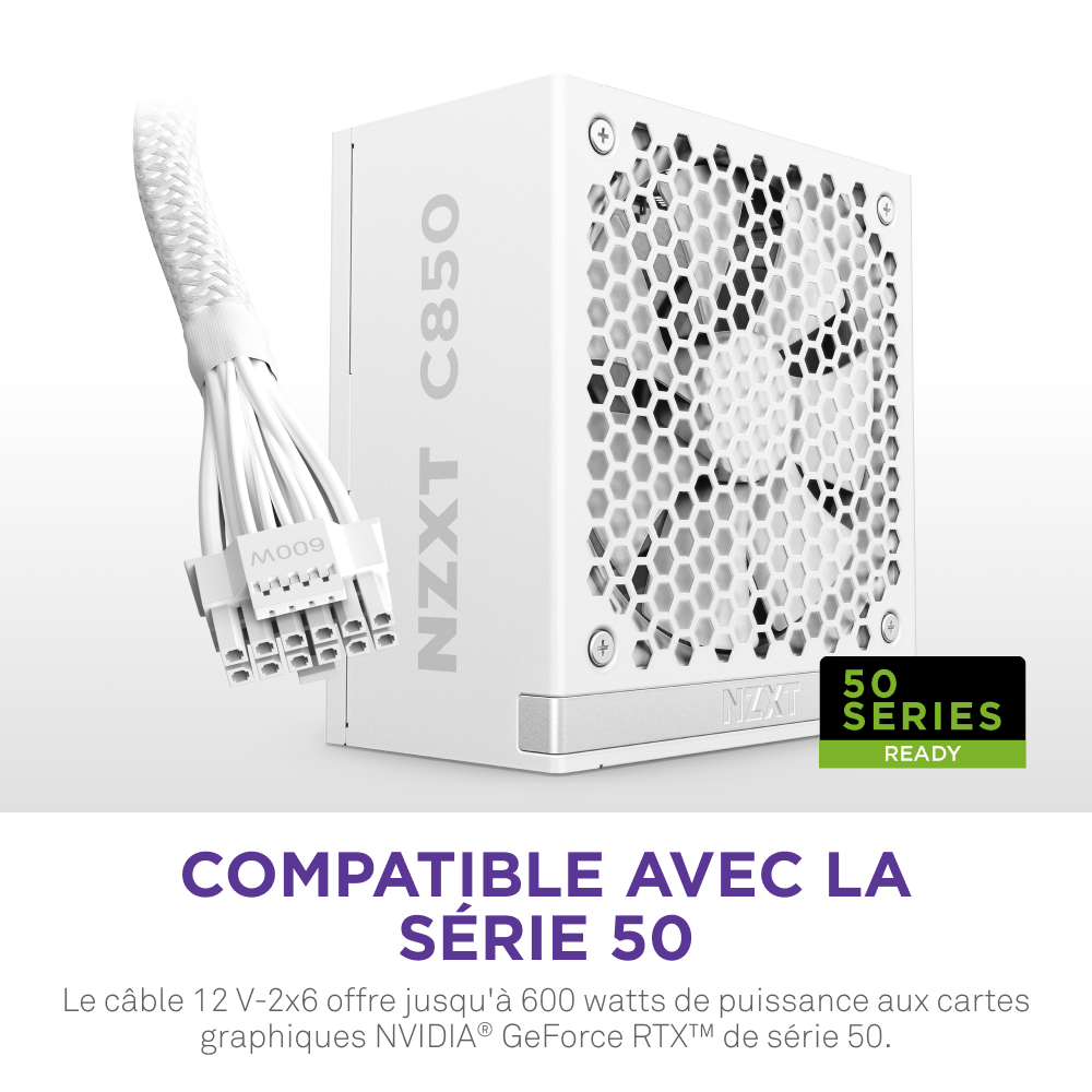 NZXT 80+ Gold (850W) - Alimentation NZXT - Cybertek.fr - 8