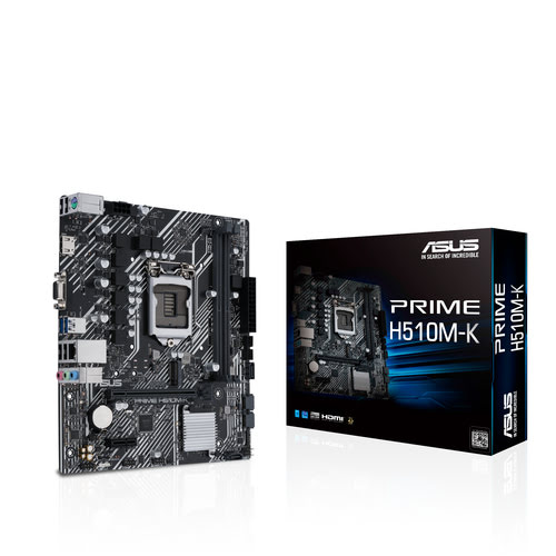 Asus PRIME H510M-K Micro-ATX  - Carte mère Asus - Cybertek.fr - 0