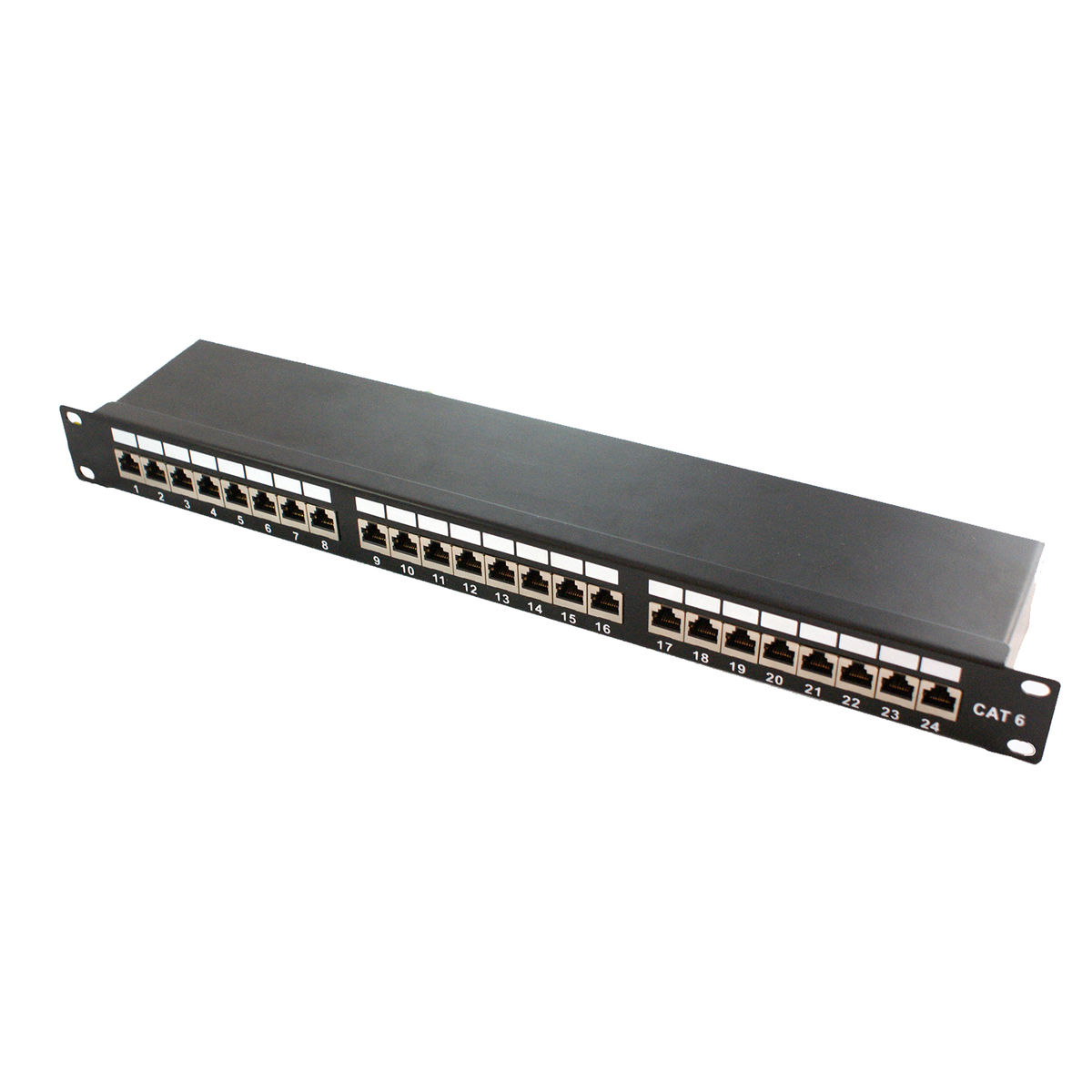 Kimex International Panneau de brassage rack 19" - 1U/blindé/cat6 (110-0199) - Achat / Vente Réseau divers sur Cybertek.fr - 0