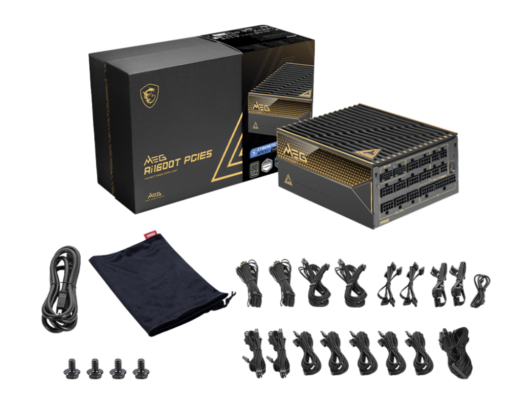 MSI 80+ Titanium (1600W) - Alimentation MSI - Cybertek.fr - 1