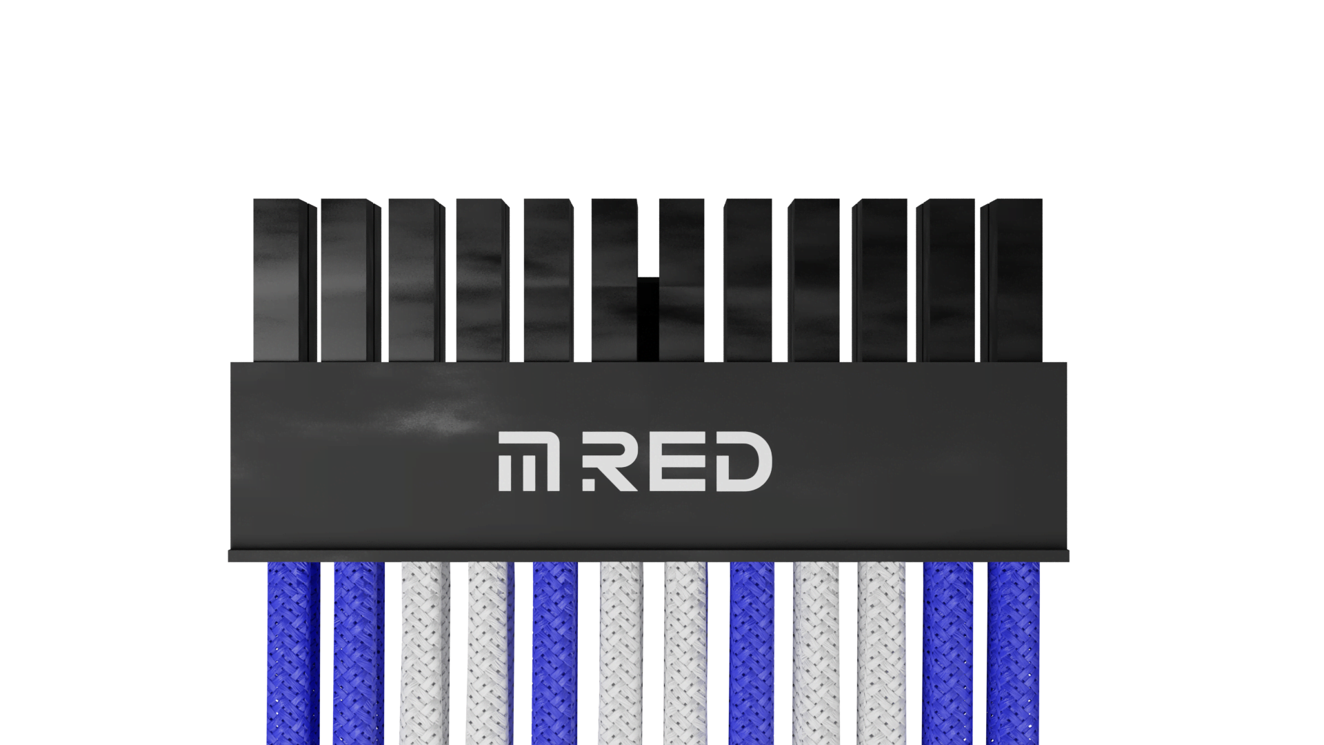 M.RED Kit extension 7 Câbles tressés Ultimate - Blanc Bleu (KEX-01WU) - Achat / Vente Accessoire alimentation sur Cybertek.fr - 3