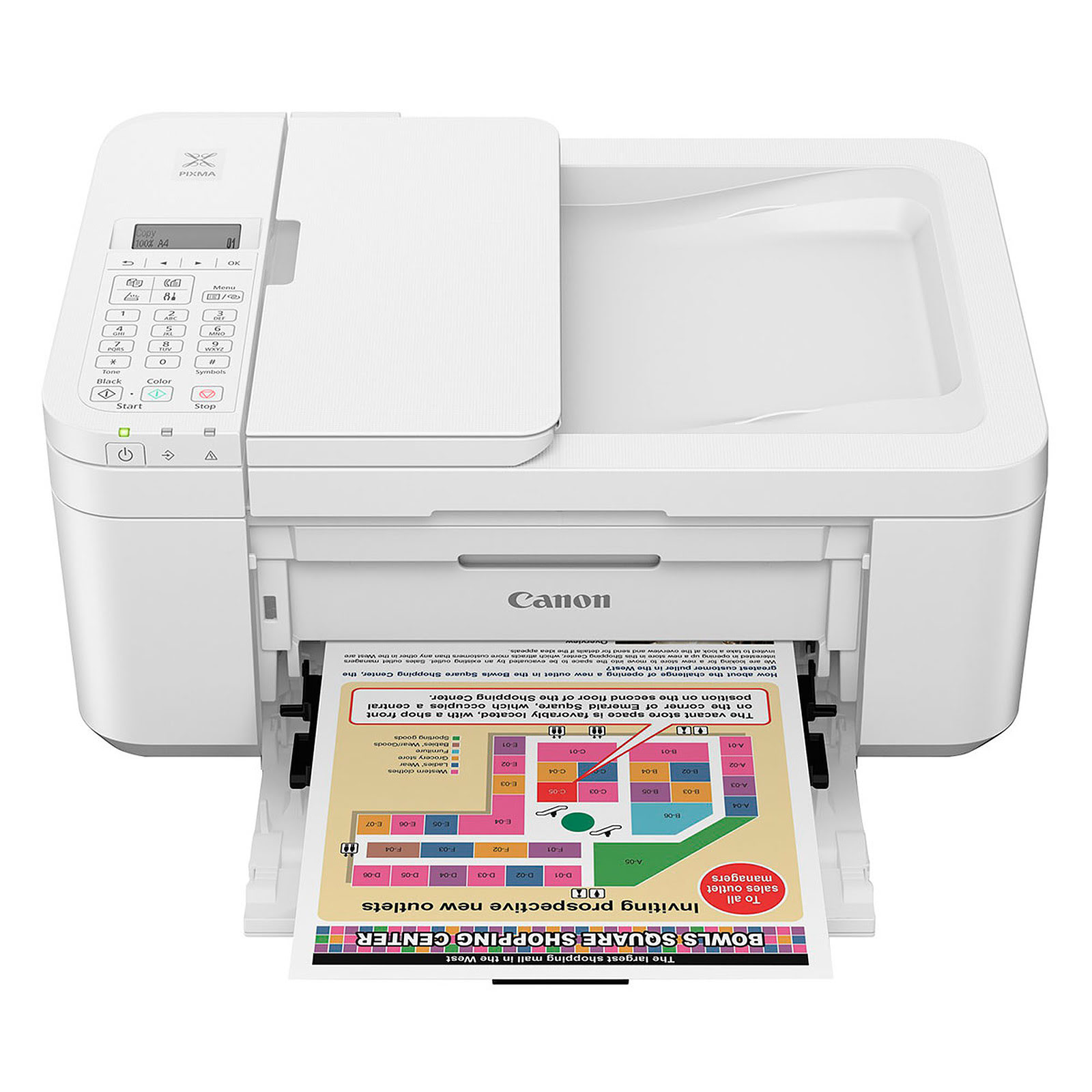 Imprimante multifonction Canon PIXMA TR4551 White - Cybertek.fr - 2