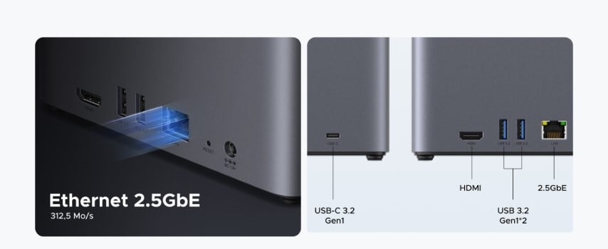 UGREEN DH4300 Plus - 4 Baies  - Serveur NAS UGREEN - Cybertek.fr - 5