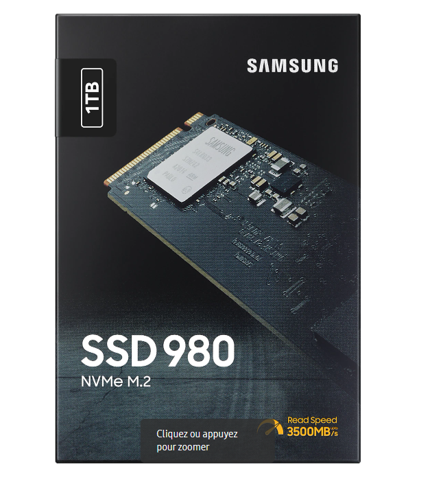 Samsung 980  M.2 - Disque SSD Samsung - Cybertek.fr - 4