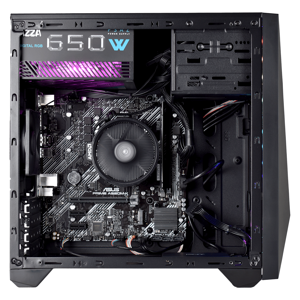 Cybertek Scoot LvL1 - R5 5600G/8Go/480Go - Achat / Vente PC Fixe sur Cybertek.fr - 1