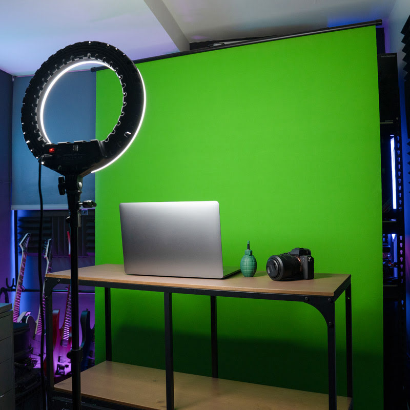 Streamplify Green Screen Lift 1,5m (SPSC-SZ1211G.11) - Achat / Vente Accessoire Streaming / Vlogging  sur Cybertek.fr - 1