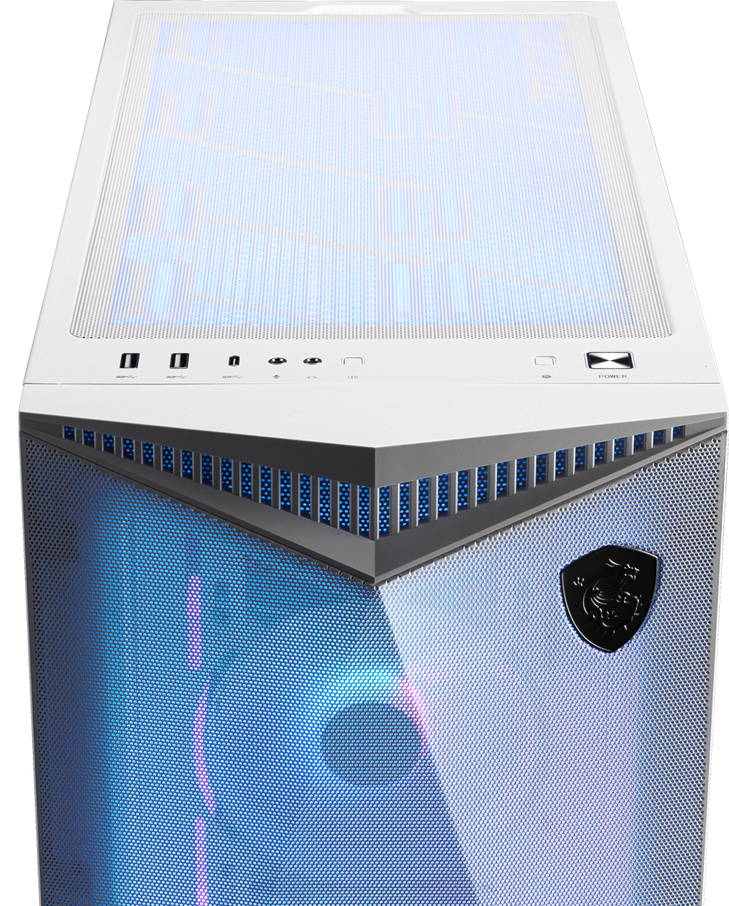 MSI MPG GUNGNIR 300R AIRFLOW WHITE Blanc - Boîtier PC MSI - 6