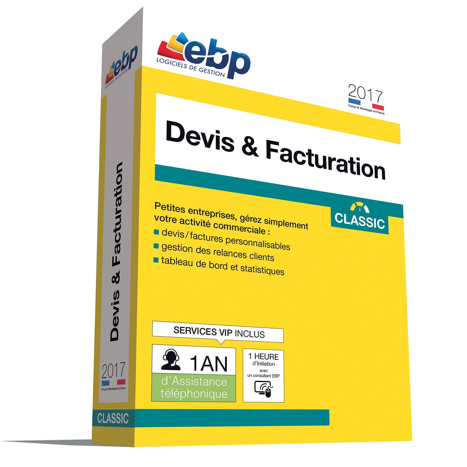 EBP Devis & Facturation Classic 2017 VIP +Satis./remb. - Logiciel application - 0