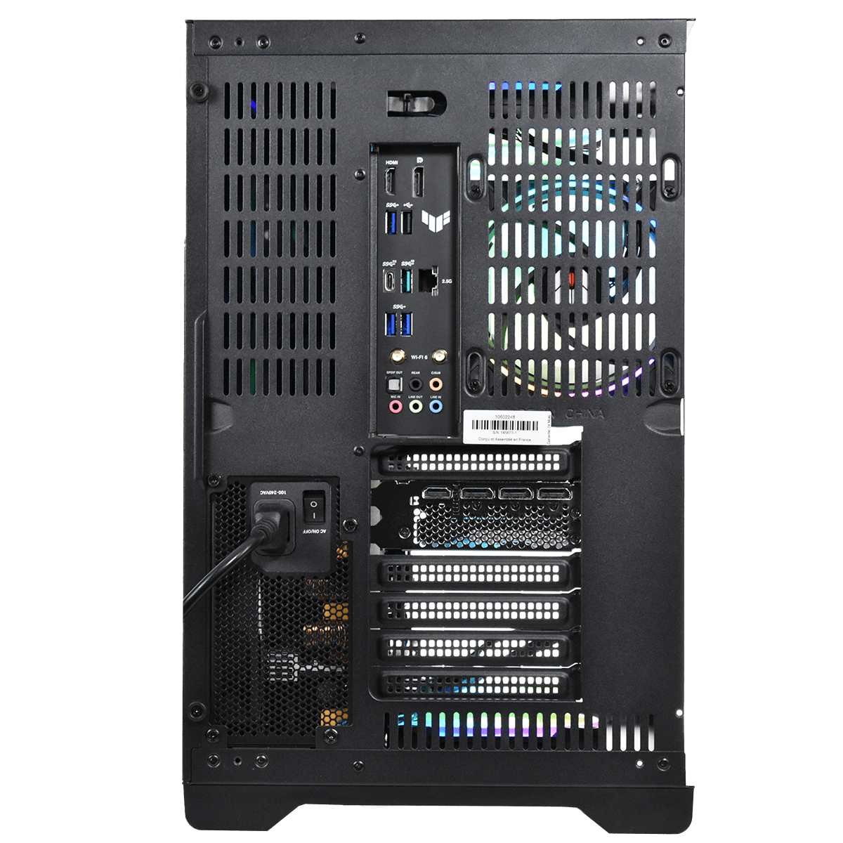 Cybertek 05_BlackCyber - I7-14700KF/4070S/32Go/1To/Wifi (PCG-10602248) - Achat / Vente Bons plans PC sur Cybertek.fr - 4