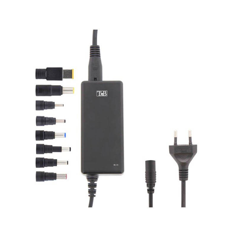 T'nB Adaptateur secteur 45W Notebook - 8 embouts (CHNB19V45) - Achat / Vente Chargeur sur Cybertek.fr - 0