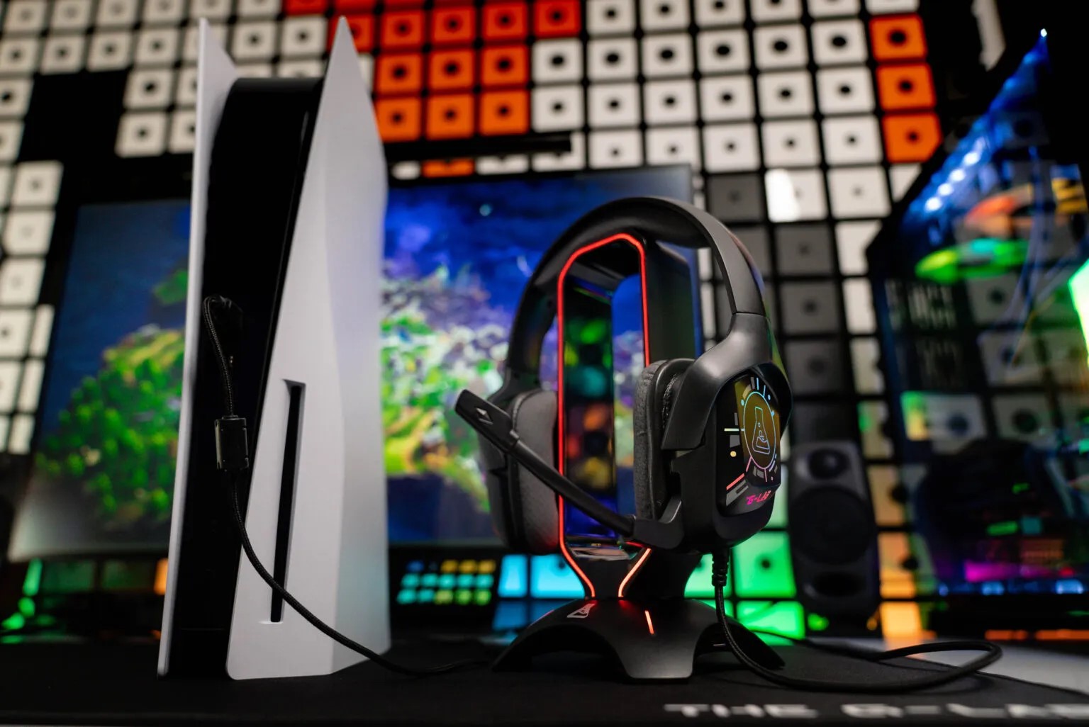 The G-LAB Korp Cobalt 7.1EX 7.1 Surround Noir - Micro-casque - 7
