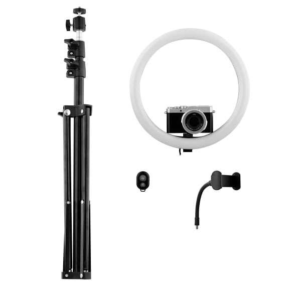 T'nB Anneau LED 12" avec trépied (INLEDSTUD) - Achat / Vente Accessoire Streaming / Vlogging  sur Cybertek.fr - 2