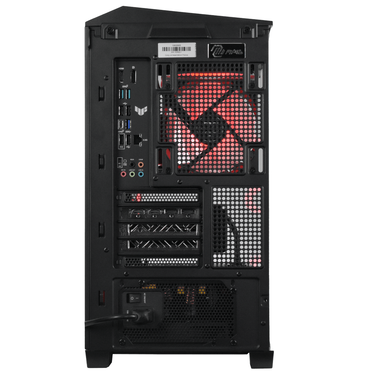 Cybertek CERBERE - R7-9800X3D/RX9070XT/32Go/1To (05-CYB) (PCG-10602605) - Achat / Vente PC Fixe sur Cybertek.fr - 5