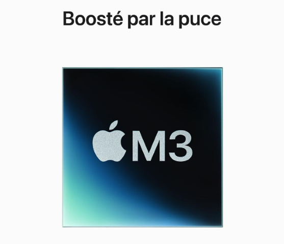 Apple Macbook Air M3 15" 24Go/512Go Minuit (MC9L4FN/A) - Achat / Vente MacBook sur Cybertek.fr - 2