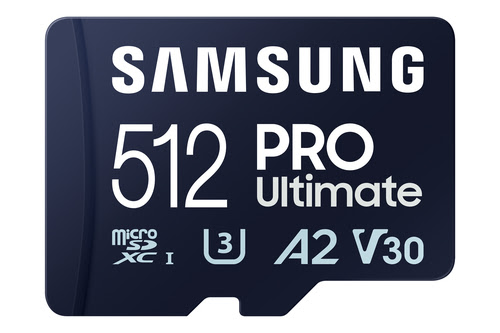 Samsung PRO Ultimate - Micro SD 512Go V30 - Carte mémoire Samsung - 1