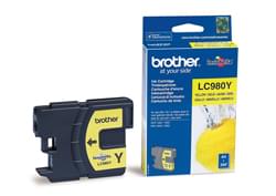 image produit Brother  Cartouche LC980Y Jaune Cybertek