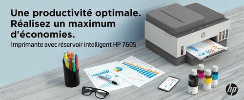 Imprimante multifonction HP Smart Tank 7605 Tout-en-un - Gris - 10