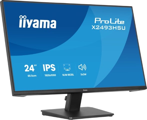 Iiyama 24 pouces  X2493HSU-B1 - Ecran PC Iiyama - Cybertek.fr - 2
