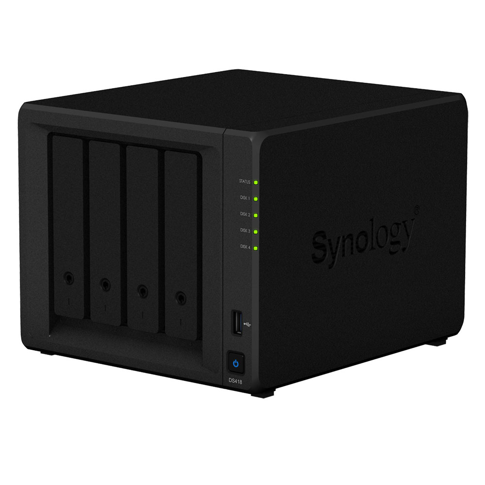 Synology DS418 - 4 HDD - Serveur NAS Synology - Cybertek.fr - 4
