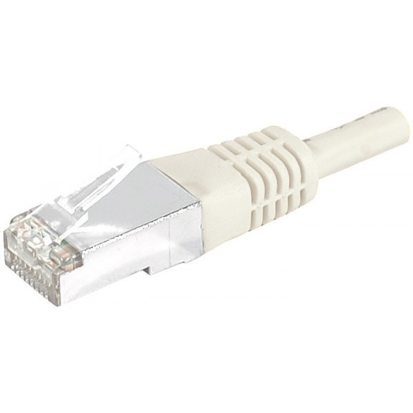 Connectique réseau Dexlan Cordon Cat.6A S/FTP - 10m