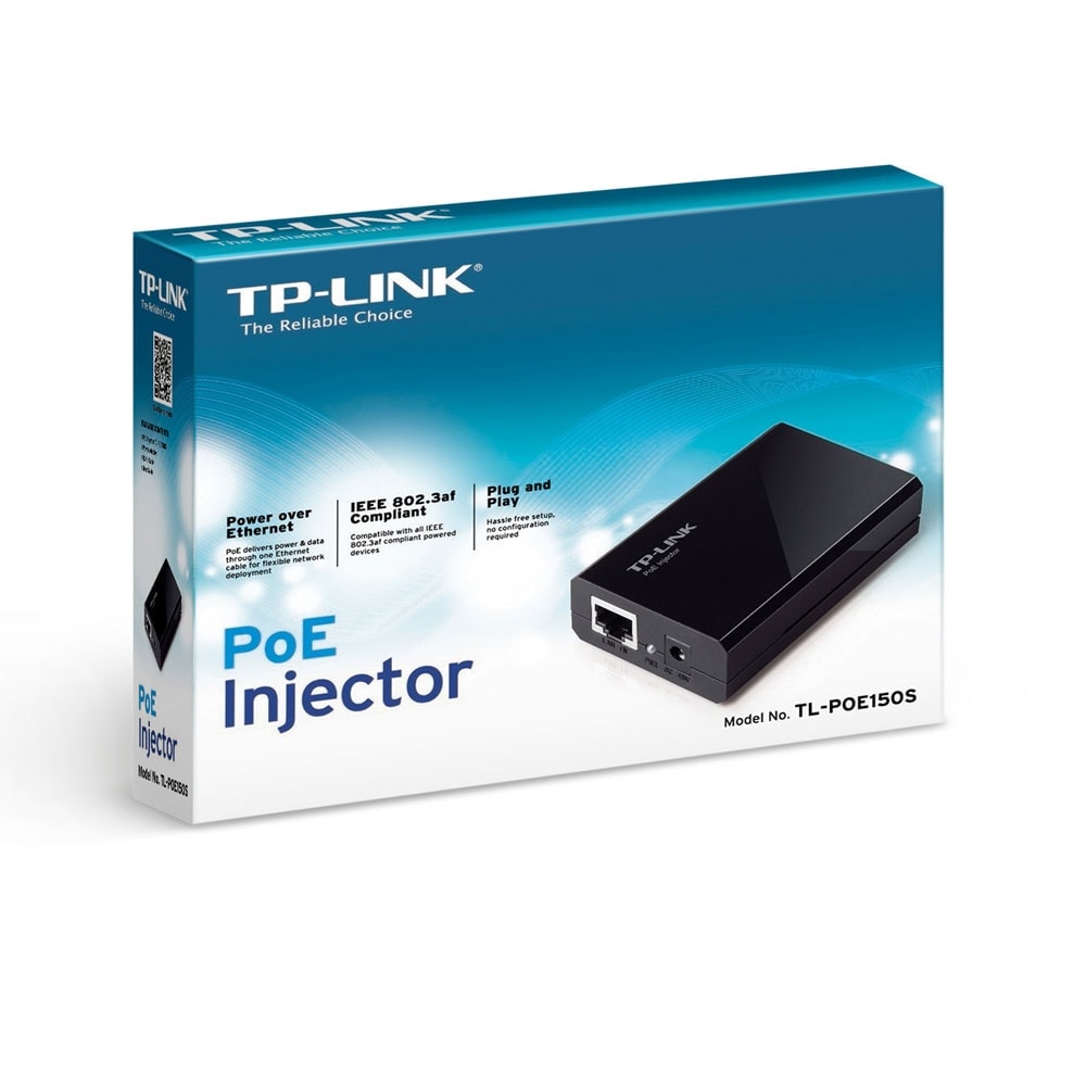 TP-Link Injecteur PoE TL-POE150S (TL-POE150S) - Achat / Vente Réseau divers sur Cybertek.fr - 4