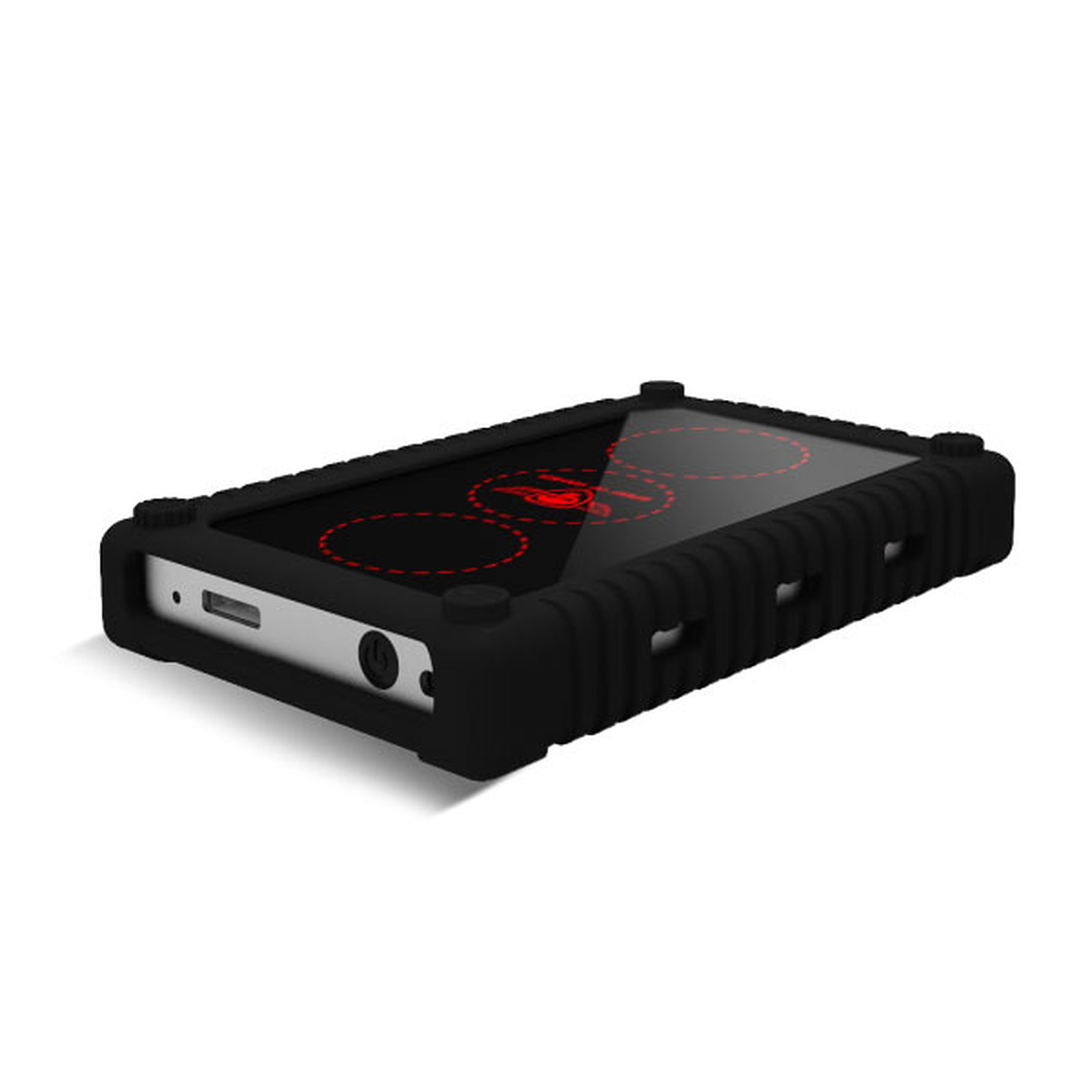 Spirit Of Gamer USB3.0 pour HDD/SSD 2.5" SATA RGB Gaming Safebox - Boîtier externe - 0