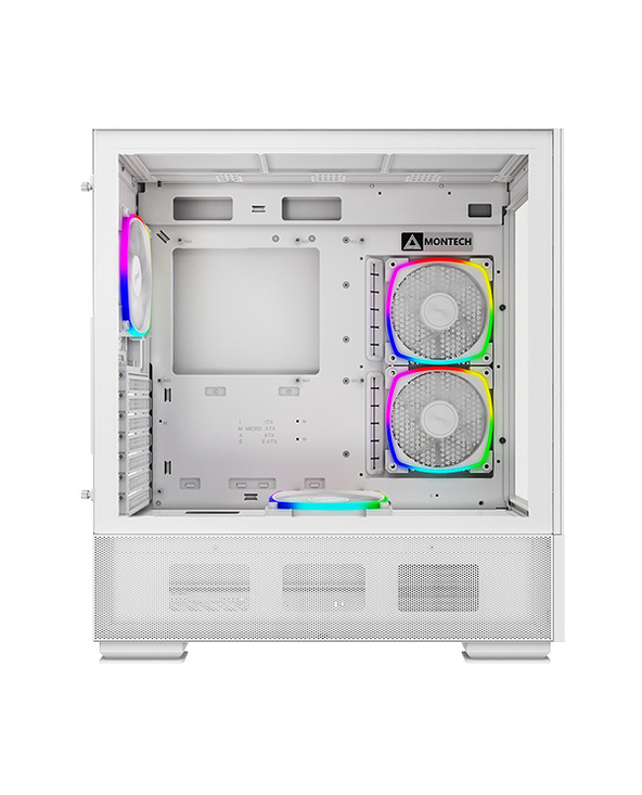 Montech MT/SansAlim/ATX Blanc - Boîtier PC Montech - Cybertek.fr - 2