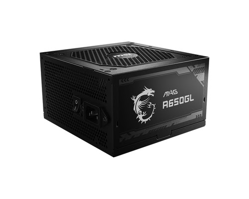 Alimentation MSI ATX 650W - 80+ GOLD - MAG A650GL