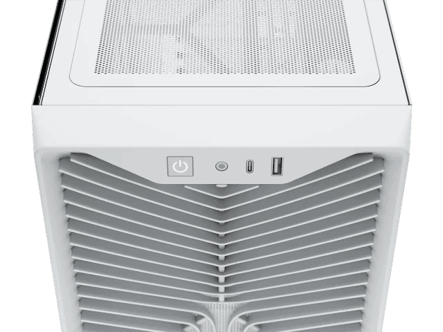Corsair 3200D RS Blanc + RM750e Blanc - Boîtier PC Corsair - 1