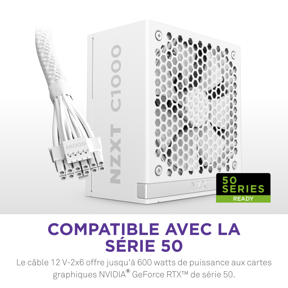 NZXT 80+ Gold (1000W) - Alimentation NZXT - Cybertek.fr - 9