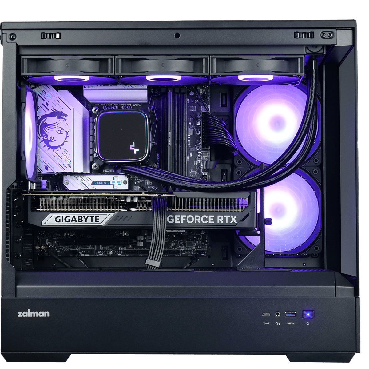 Cybertek OBSIDIAN V2 - i9-12900K/5080/32Go/2To - CYB-GB (PCG-10602917) - Achat / Vente PC Fixe sur Cybertek.fr - 1