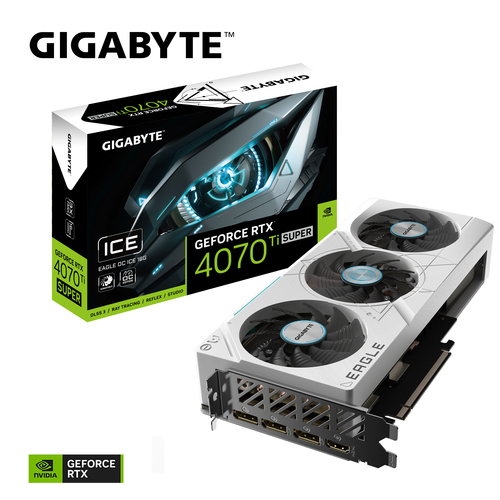 Gigabyte GeForce RTX 4070 Ti SUPER Eagle ICE OC 16G - Carte graphique - 1