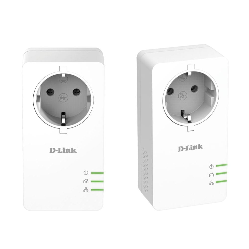 D-Link DHP-P601AV (1000Mb) avec prise - Pack de 2  - Adaptateur CPL - 0