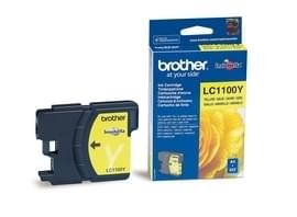 Cartouche LC1100Y Jaune pour imprimante Jet d'encre Brother - 0