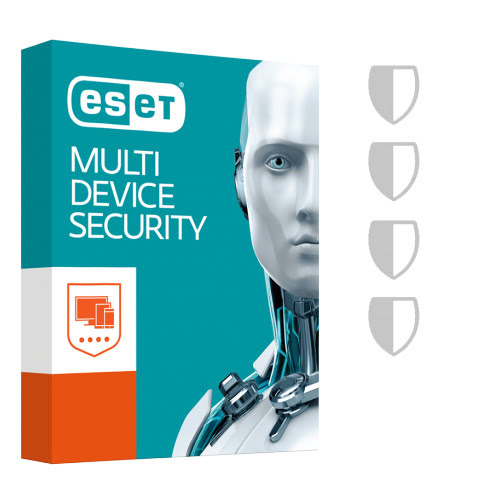ESET Multi-Device Security 2018 - 1 An / 5 Appareils - Logiciel sécurité - 0