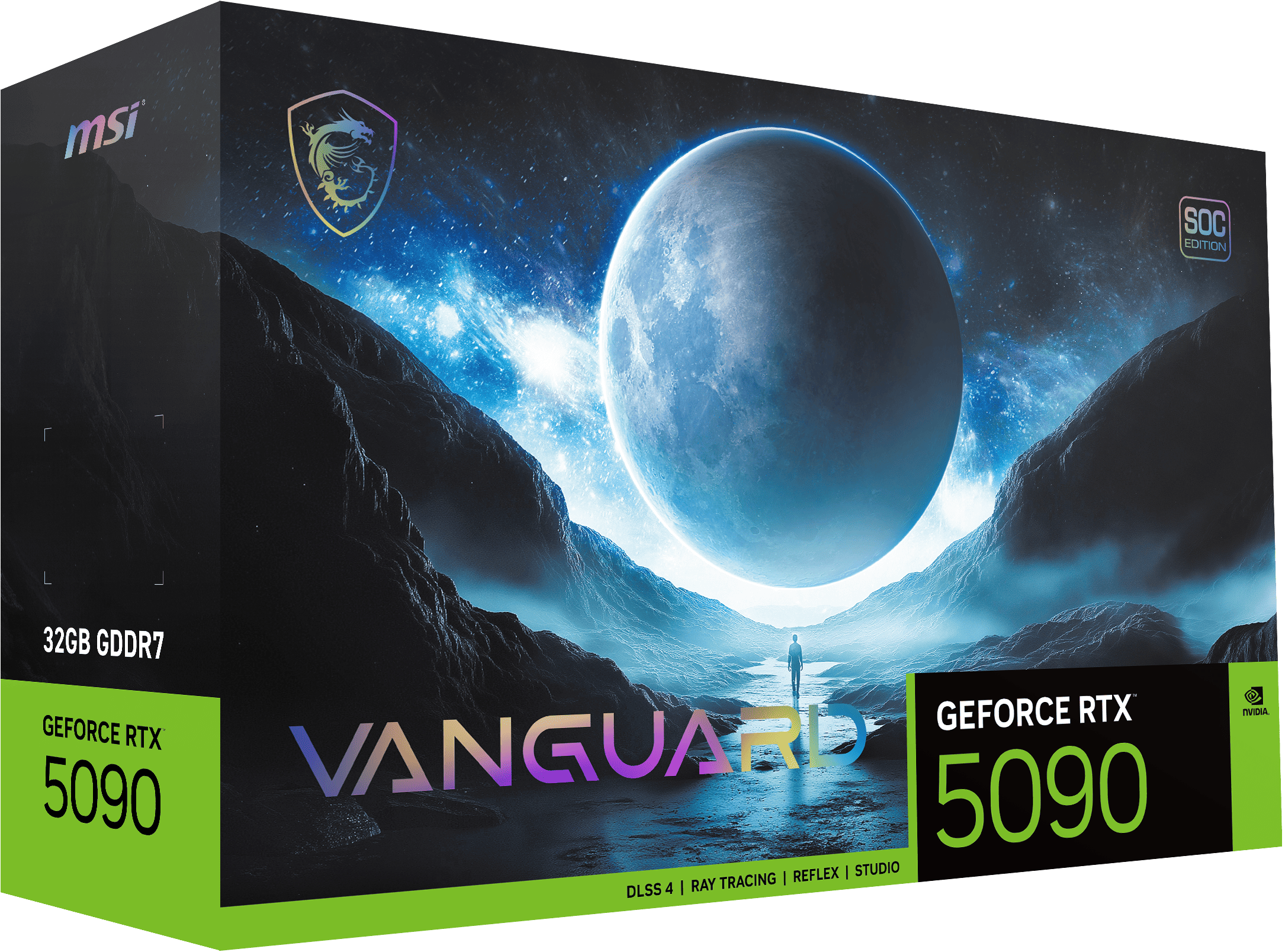 MSI GeForce RTX 5090 32G VANGUARD SOC  - Carte graphique MSI - 13