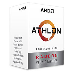 AMD Athlon 3000G - 3.5GHz/4Mo/AM4/BOX