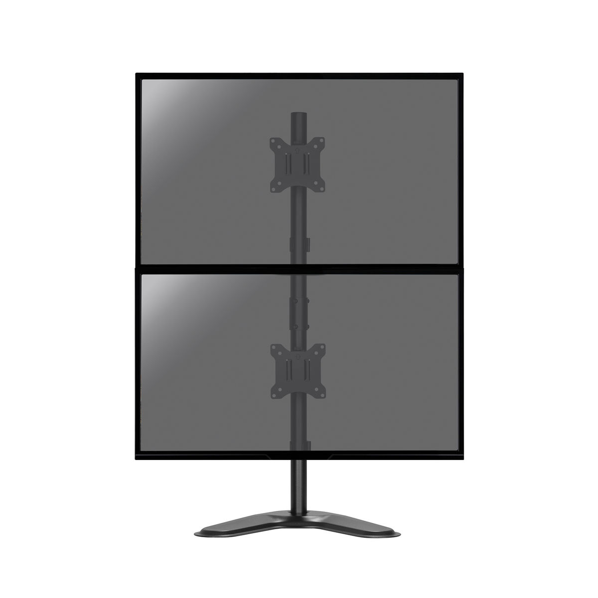 image produit Kimex International Support 2 écrans 17" - 32" vertical Cybertek