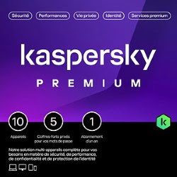 image produit Kaspersky Antivirus Premium Boîte Mini - 1 An / 10 PC Cybertek