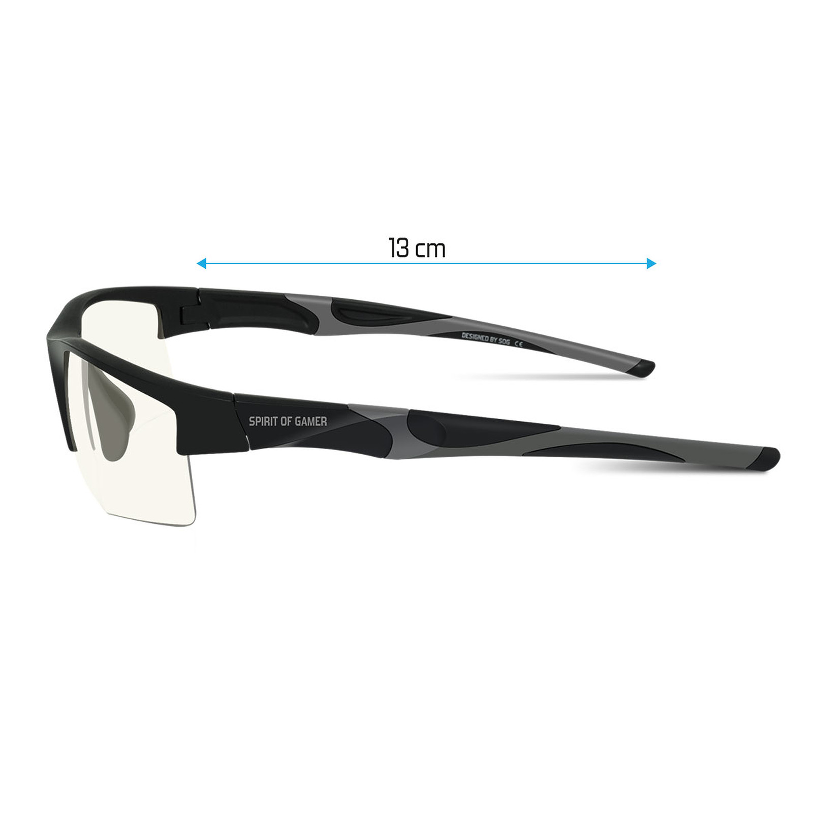 Spirit Of Gamer RETINA PRO (SOG-GLAP10) - Achat / Vente Lunettes de protection sur Cybertek.fr - 2