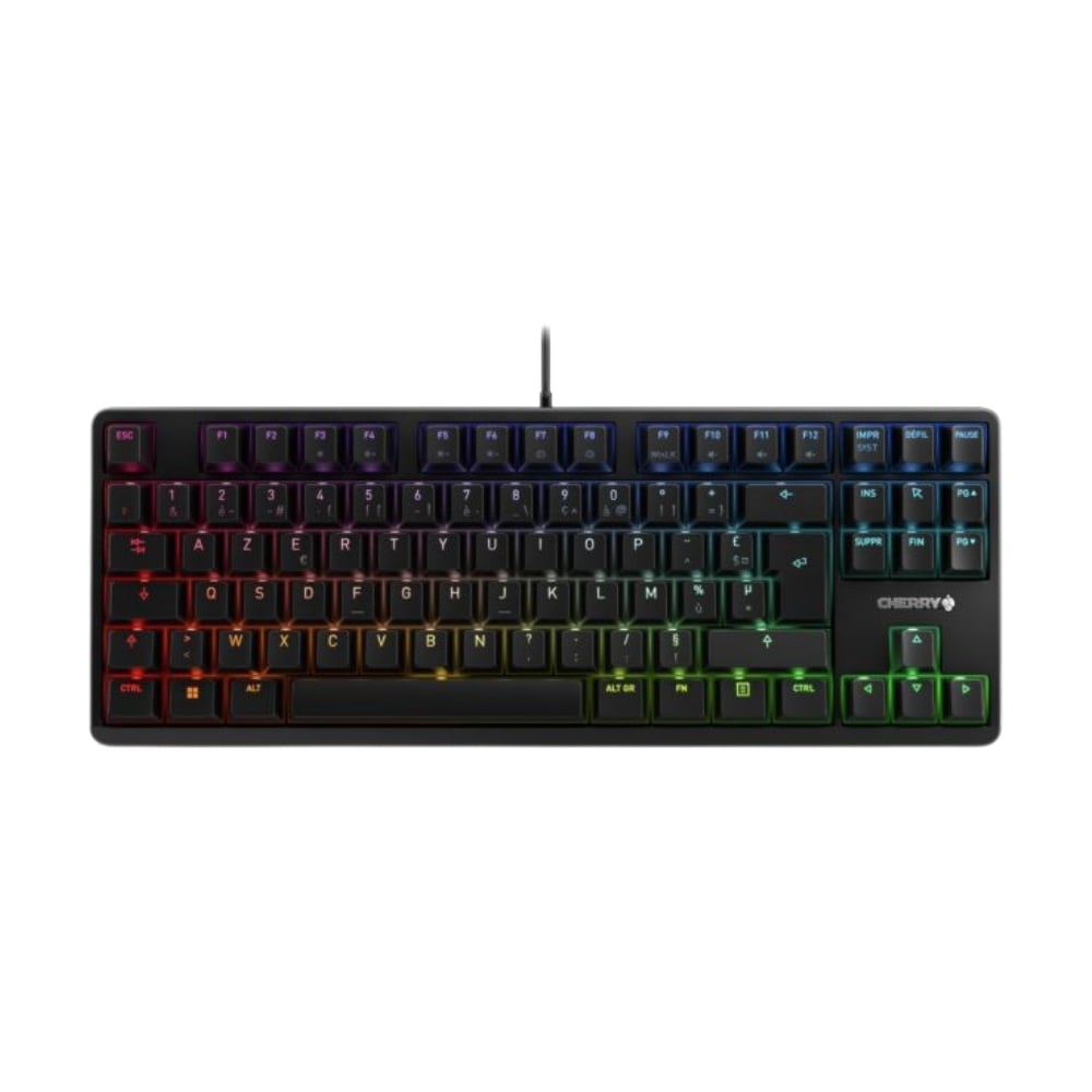 Cherry G80-3000N RGB TKL Noir - Clavier PC Cherry - Cybertek.fr - 0