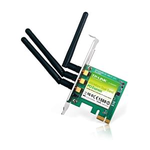 TP-Link PCI-E WiFi 11n 450MBPS d band 2,4+5GHz TL-WDN4800 - Carte réseau - 0