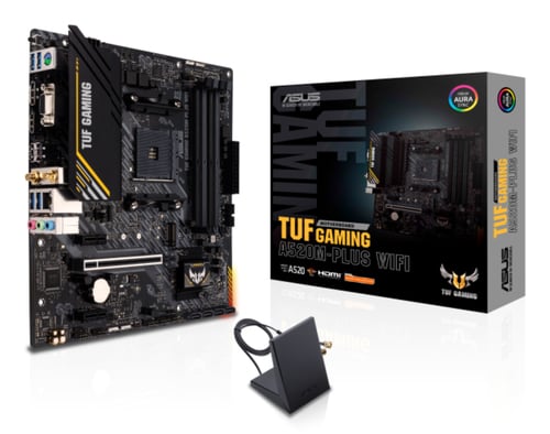 TUF Gaming A520M-PLUS WIFI + Ryzen 5 5500GT - Cybertek.fr - 1