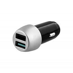 T'nB Chargeur allume-cigare 1xUSB QC 3.0 + 1xUSB 2.4A