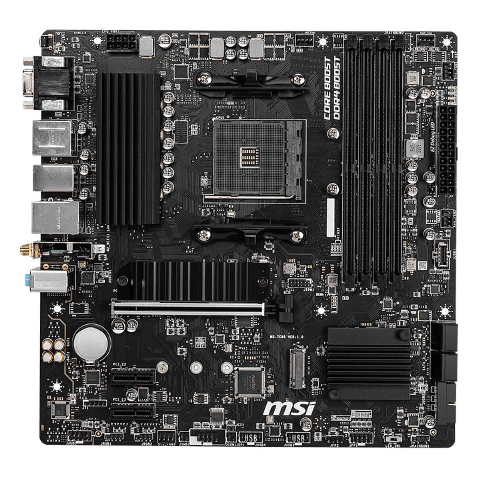 MSI B550M PRO-VDH WIFI Micro-ATX  - Carte mère MSI - Cybertek.fr - 4